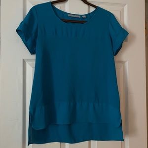 Blue Valerie Stevens top